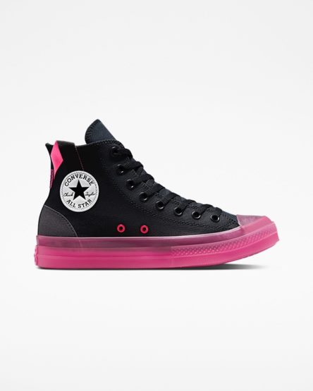 Tenis Converse Chuck Taylor All Star CX Cano Alto Feminino Pretas Rosa | PT K048190